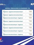 Jadwal Kereta Api Solo Ke Bandara Yia